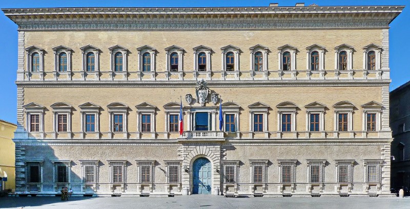 Палаццо Фарнезе, Рим